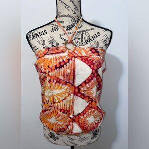 Gap Vintage Y2K 2004 Halterneck Tank Top